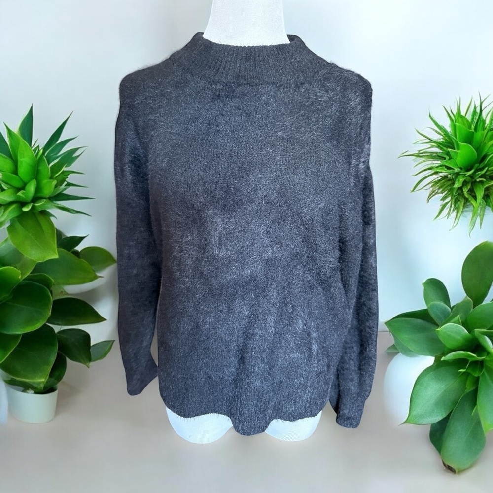 Calia black mock neck sweater size xs